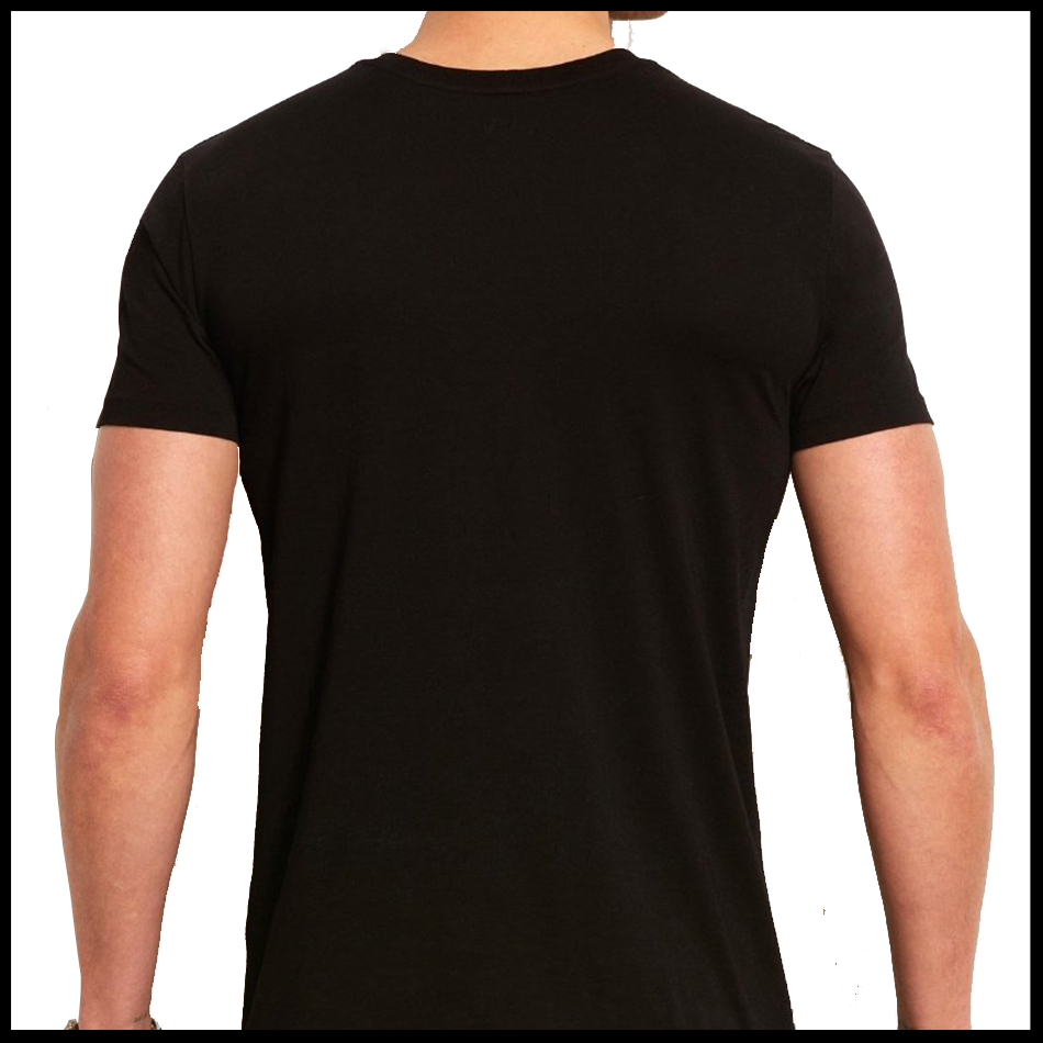 mens tshirt black