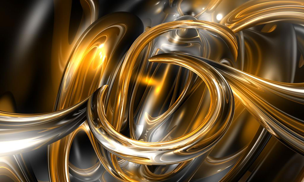 Black And Gold Abstract Wallpaper Background Hdblackwallpaper Com