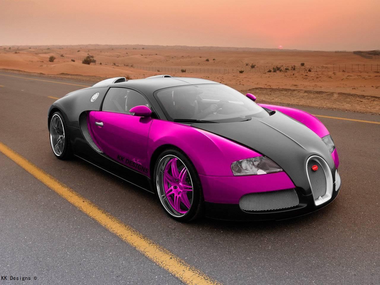 Pink And Black Batman Car 11 Desktop Wallpaper ...