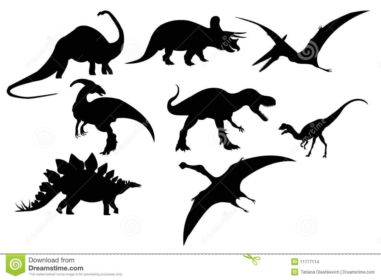 clipart dinosaur black and white - photo #31