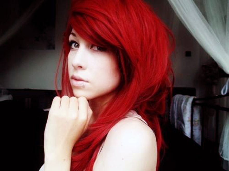 Red Black Hair Color Ideas 8 Background Wallpaper