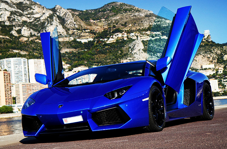 Black And Blue Lamborghini 31 Wide Wallpaper ...