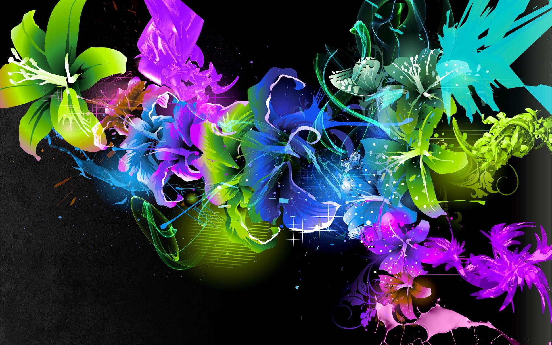 Hd Wallpapers Abstract Black 24 Widescreen Wallpaper